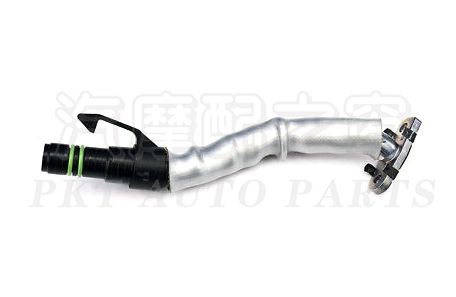Turbocharger oil inlet pipe
