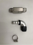 Heating tube upgrade connector (all parts silver oxide) SKLS-198