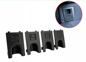 Toyota Camry child safety seat isofix interface cover plate buckle (4-pack)