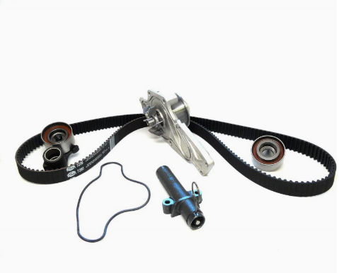Engine timing belt kit with water pump