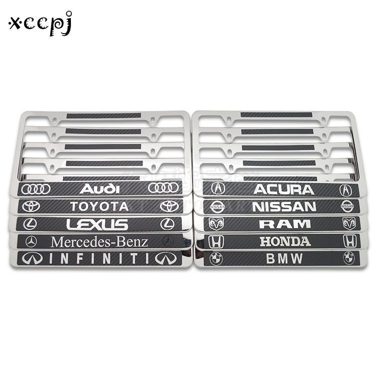 License plate frame