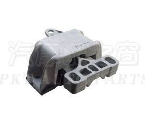 Gearbox left suspension assembly