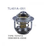 Thermostat, coolant