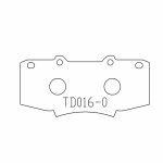 Brake pad steel back