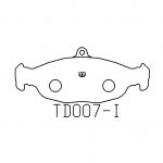 Brake pad steel back