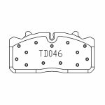 Brake pad steel back