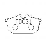 Brake pad steel back