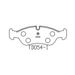 Brake pad steel back