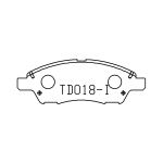 Brake pad steel back