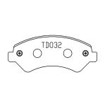 Brake pad steel back