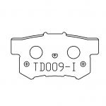 Brake pad steel back