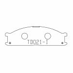 Brake pad steel back