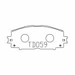 Brake pad steel back