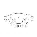 Brake pad steel back