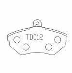 Brake pad steel back