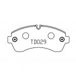 Brake pad steel back