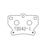 Brake pad steel back