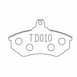 Brake pad steel back