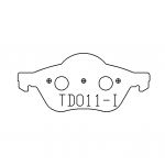 Brake pad steel back