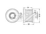 Time Belt Tensioner Pulley