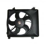 Car radiator fan assembly