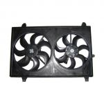 Car radiator fan assembly