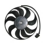 Car radiator fan assembly