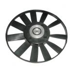 Car radiator fan assembly