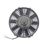 Car radiator fan assembly