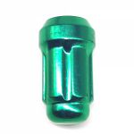 1 2-20UNF anti-theft tire nut grade 8 electrophoresis color green