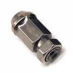 M12×1.25 tire nut grade 8 silver grey