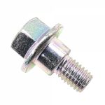 M8×1.55 hexagon flange step bolts, grade 8.8