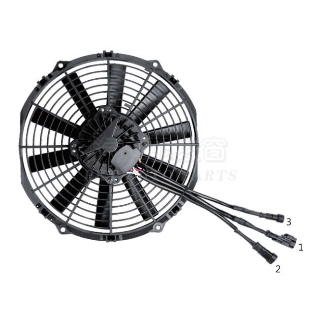 Intelligent variable frequency brushless fan
