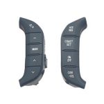 Multifunctional steering wheel control buttons