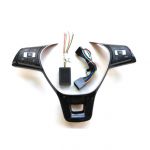 Multifunctional steering wheel control buttons