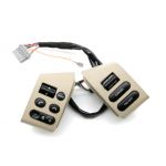 Multifunctional steering wheel control buttons