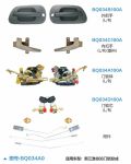 Heavy truck door lock assembly