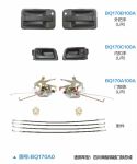 Heavy truck door lock assembly