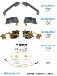 Heavy truck door lock assembly