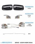 Heavy truck door lock assembly