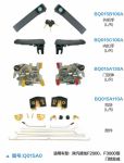 Heavy truck door lock assembly