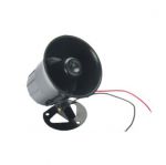 Electronic voice reversing horn